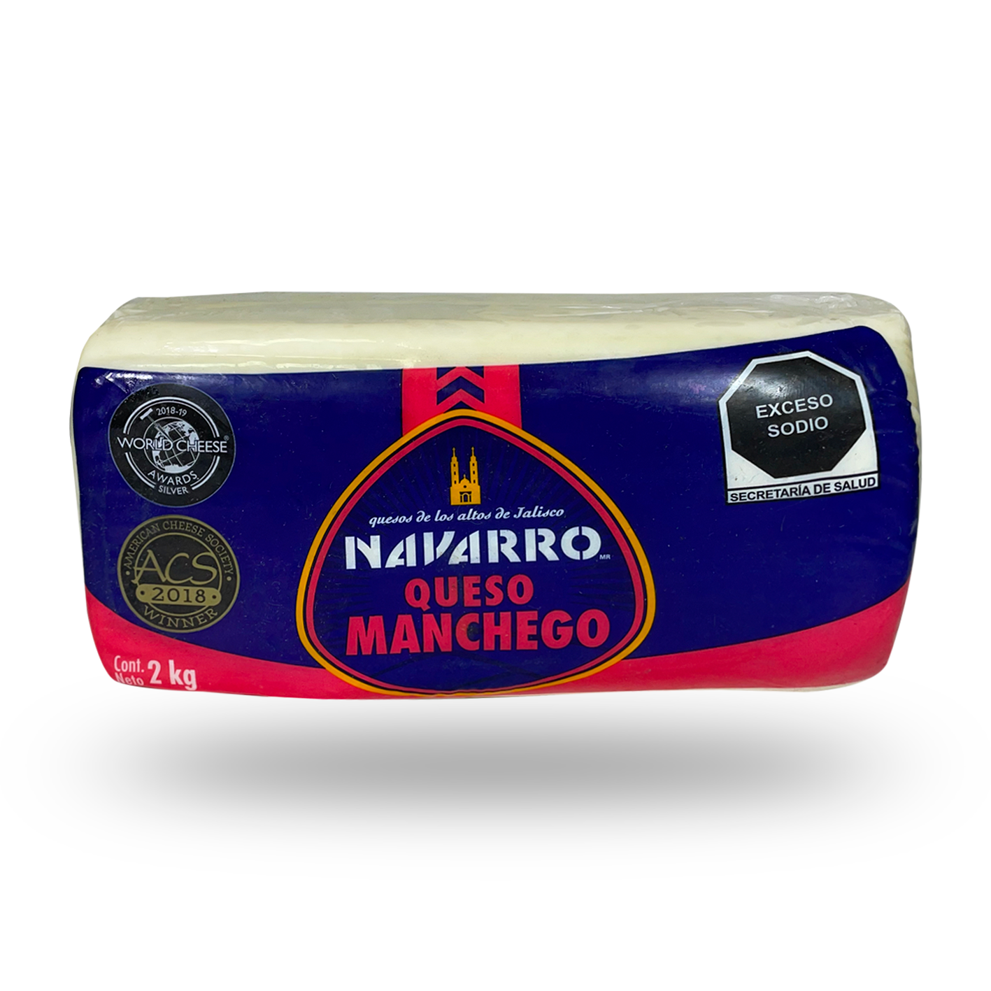 Queso Navarro Manchego De 2 Kilogramos