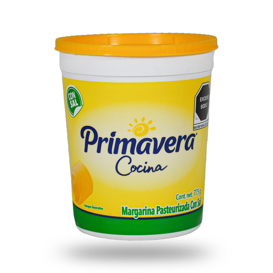 Margarina Primavera Tarro 775gr Caja Con 12pz