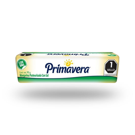 Margarina Primavera 90gr Caja De 48pz