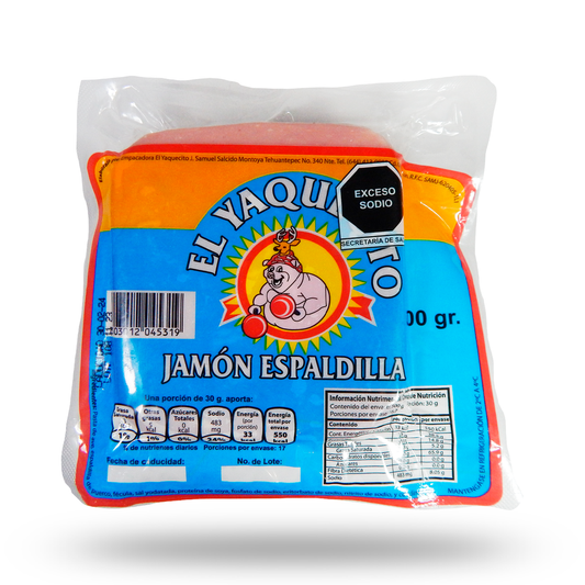 Jamon Espaldilla Yaquesito 500gr