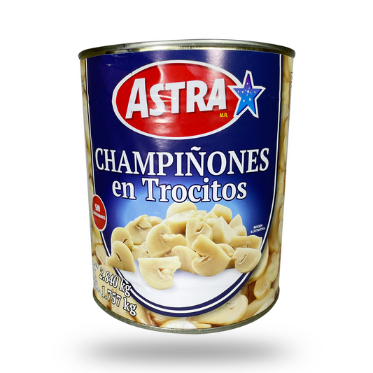 Champiñones en Trocitos Astra 2.8kg