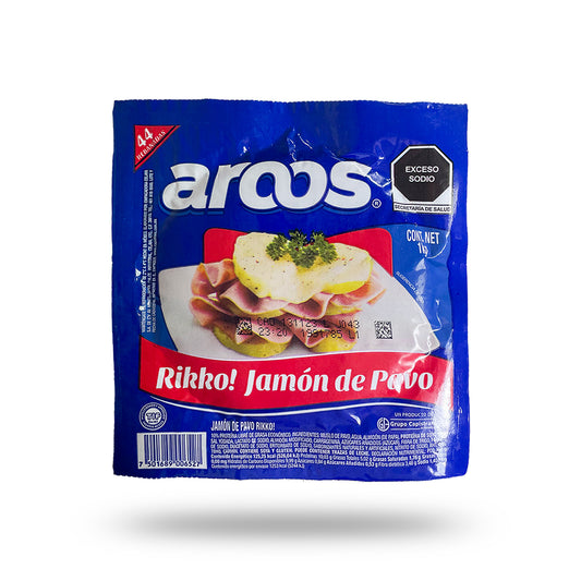 Jamón De Pavo Aroos Redondo 1Kg