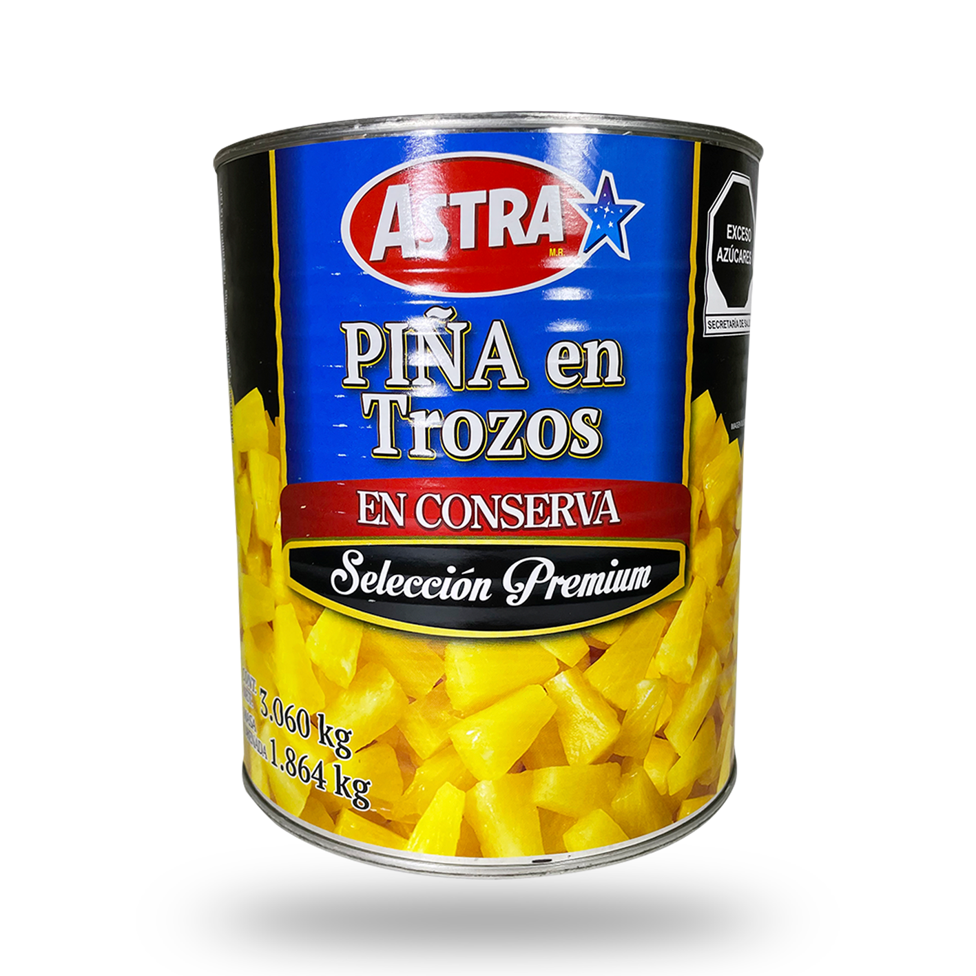 Piña En Trozos Astra 3kg